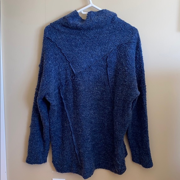 M.I.K.O cowl sweater blue XXL - Picture 6 of 11